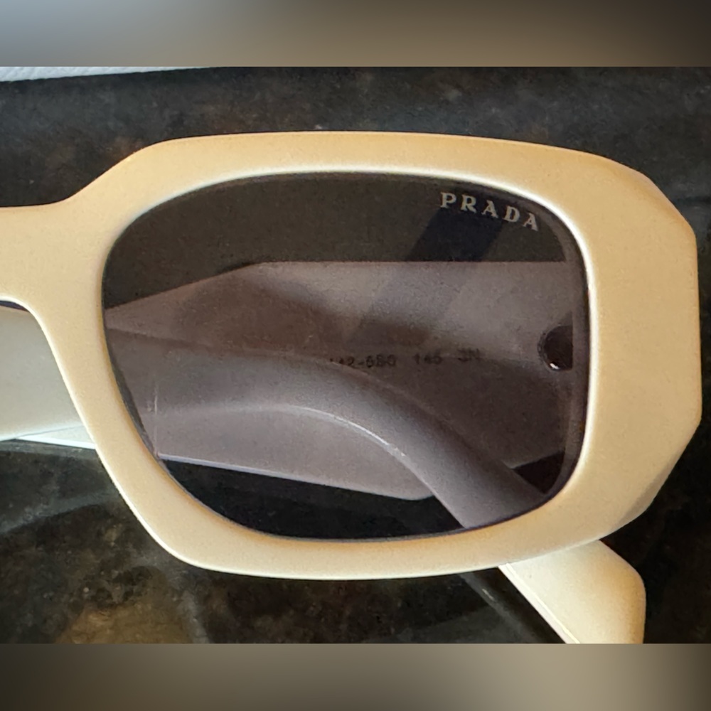 Prada PR17WS White Symbole Collection Sunglasses - Picture 7 of 8